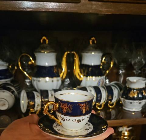 Çay dəsti, Farfor, Çexiya — 100 ₼ · Xırdalan · Süfrə qabı Çay dəsti, Farfor, Çexiya — Xırdalan