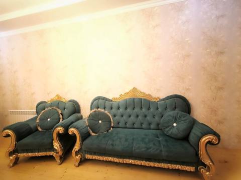 Divan 1 eded kreslo. 450azn. yaxsı veziyyetde ünvan ramana(2636) — Товары