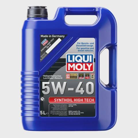 Avtomobil mühərrik yağı Liqui Moly Synthoil High Tech 5W-40 5L (LM1856/1925/1307) — Bakı