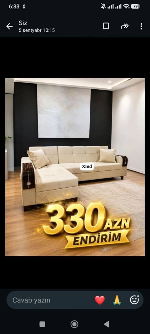 İstehsalin ozunden alin hem vaxtinza hem cibinize qənaət edin — 330 ₼ · Bakı · Divanlər İstehsalin ozunden alin hem vaxtinza hem cibinize qənaət edin — Bakı