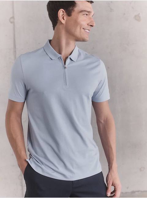 Kişilər üçün polo 45, mavi, pambıq, ölçü XL — Bakı