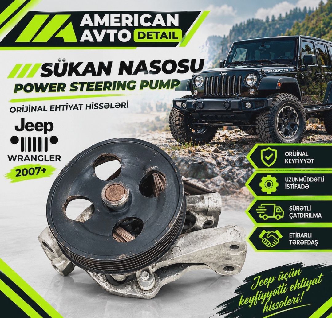 Hidrogücləndirici Jeep Wrangler 2012-2018 — Avto, Bakı