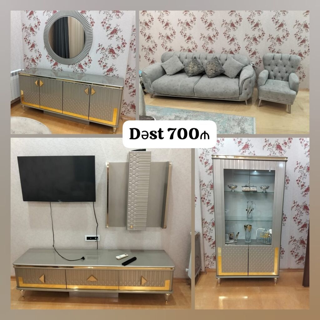 İşlənmiş, Komod, Divan, TV altlığı — Qonaq otağı üçün, Bakı