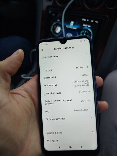 Xiaomi Mi Play, 64 GB, rəng - Mavi, Barmaq izi — 60 ₼ · Ganja · Xiaomi Xiaomi Mi Play, 64 GB, rəng - Mavi, Barmaq izi — Ganja