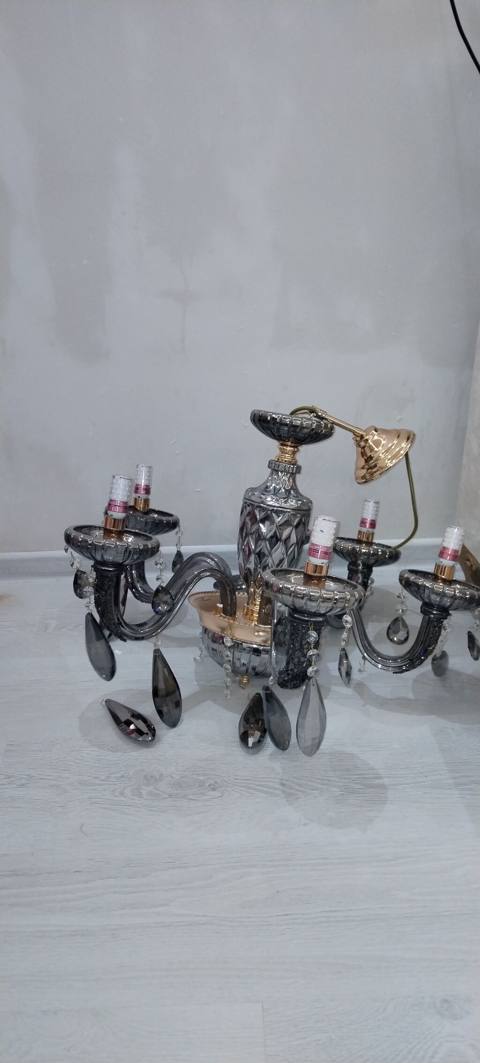 Çılçıraq, 5 lampa, Şüşə — 130 ₼ · Гянджа · Tavan is?qlar? v? cilc?raqlar Çılçıraq, 5 lampa, Şüşə — Гянджа