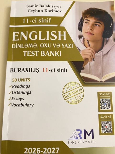 İngilis dili 11-ci sinif — 10 ₼ · Baku · Kitablar İngilis dili 11-ci sinif — Baku