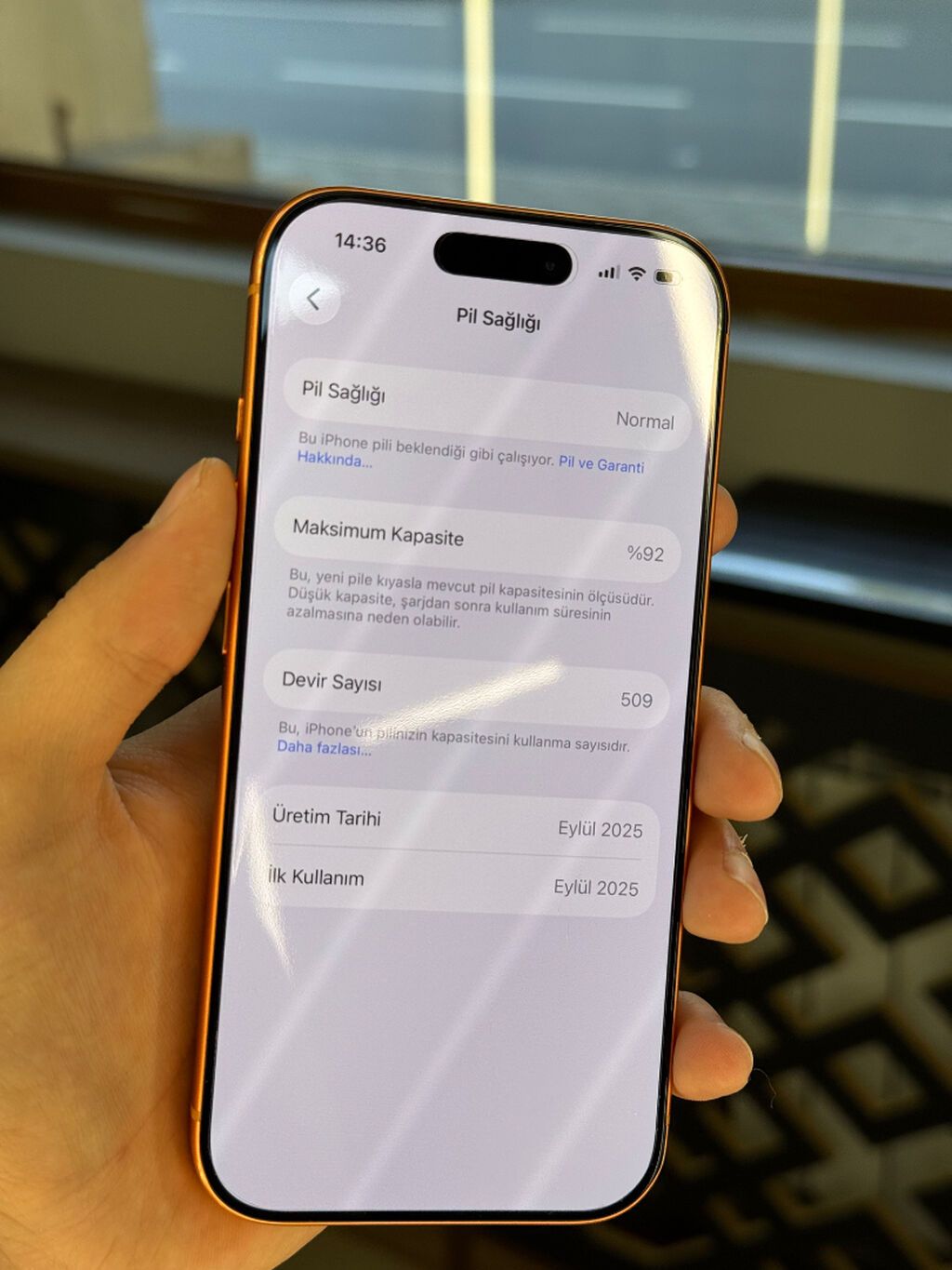 IPhone 17 Pro, 256 GB, Narıncı, Face ID — Apple iPhone, Bakı (3)