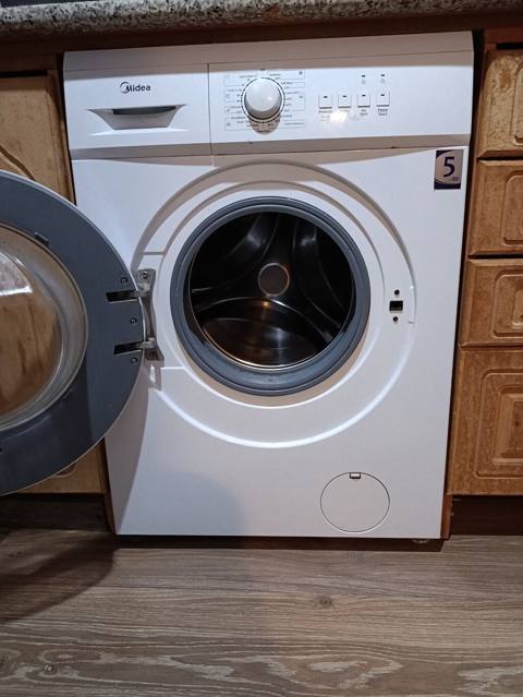 Paltaryuyan maşın Midea, 5 kq, İşlənmiş, Avtomat, Qurutmasız, Kredit yoxdur, Ödənişli çatdırılma — 90 ₼ · Баку · Çamaşır maşınları Paltaryuyan maşın Midea, 5 kq, İşlənmiş, Avtomat, Qurutmasız, Kredit yoxdur, Ödənişli çatdırılma — Баку