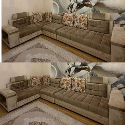 Divan 550₼ ela veziyyetde .Olcu 3.6m - 1.9 m.Acilmir baza yoxdur .eni — ავეჯი