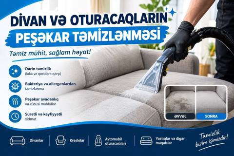 Quru təmizləmə Divanlar — Баку