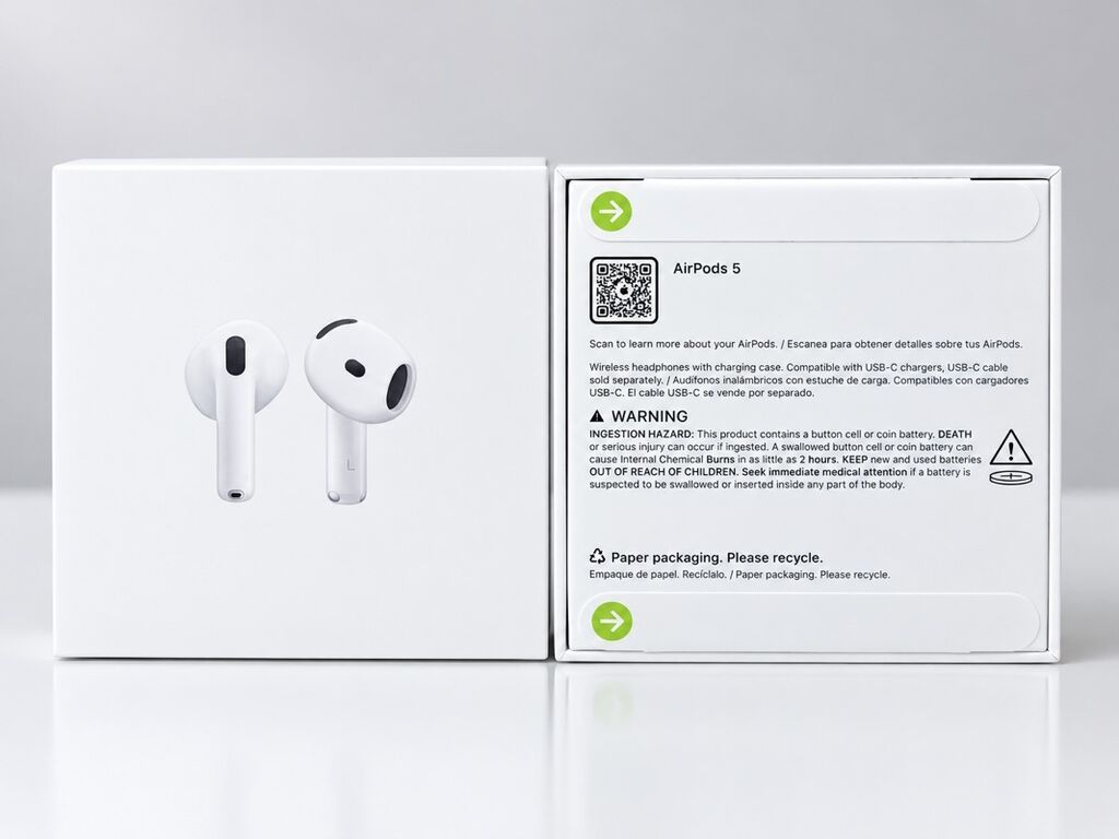 Yeni Simsiz (Bluetooth) Qulaqcıqlar, Apple, rəng - Ağ