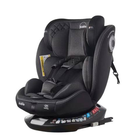 Uşaq avtomobil oturacağı Kidilo G406, qara — Bakı