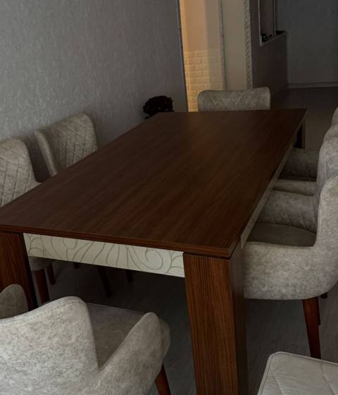 Masa 6 stulla 450 manata satılır Unvan xetai gençe pr*AFA 6333 — 450 ₼ · Baku · Mebel Masa 6 stulla 450 manata satılır Unvan xetai gençe pr*AFA 6333 — Baku