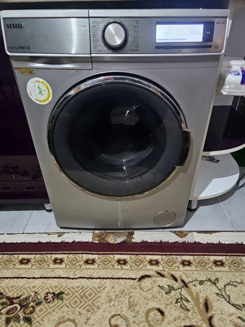 Paltaryuyan maşın Vestel, 9 kq, İşlənmiş, Avtomat, Qurutma var — Samukh