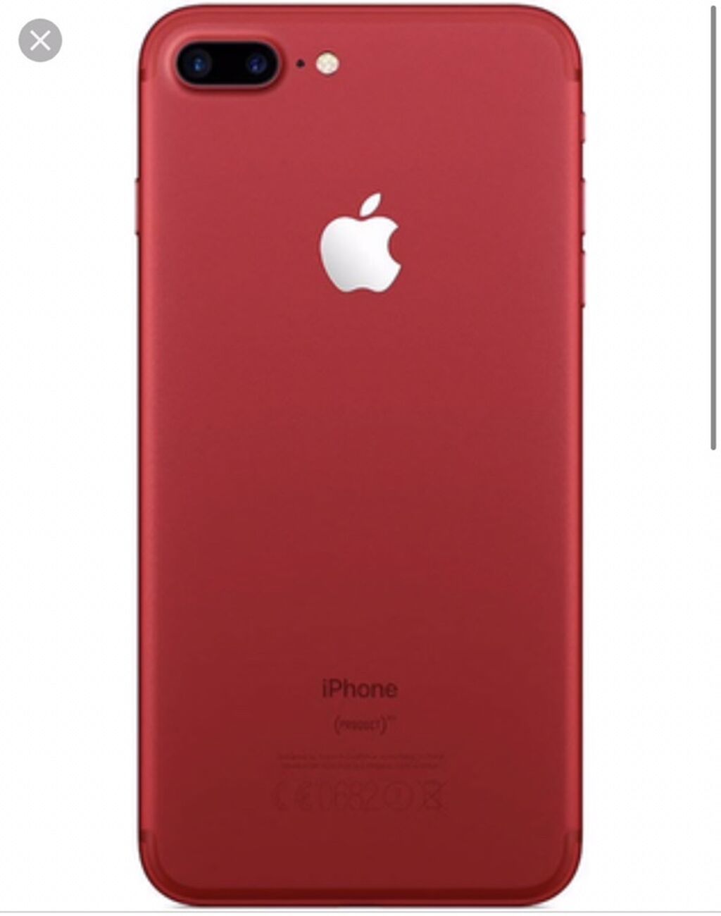 IPhone 7 Plus, 128 GB, Qırmızı, Barmaq izi