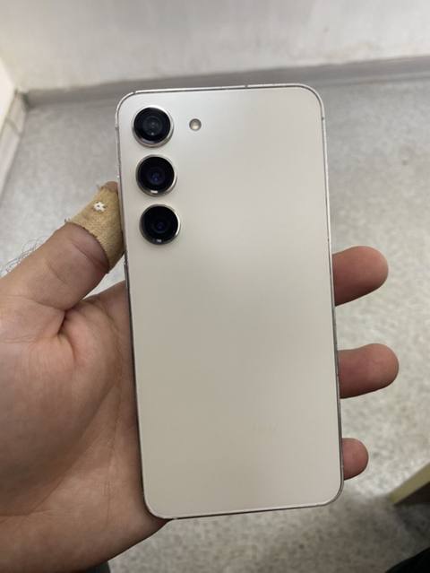 Samsung Galaxy S23, 128 GB, rəng - Ağ, Barmaq izi, İki sim kartlı, Face ID — Baku