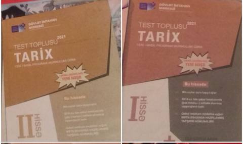 DİM və digər hazırlıq vəsaitləri dəsti Paketdə olan kitablar — Ленкорань