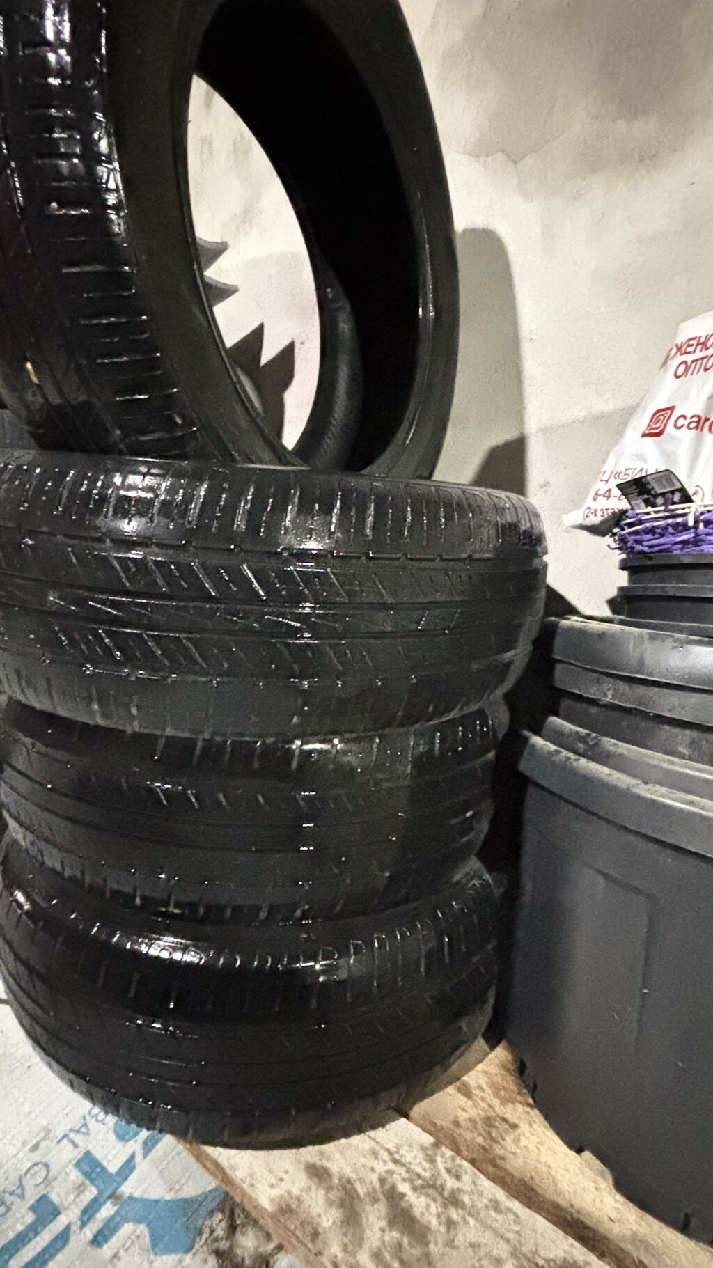 İşlənmiş Şin Hankook 215 / 60 / R 17 — Şinlər, Digah (8)