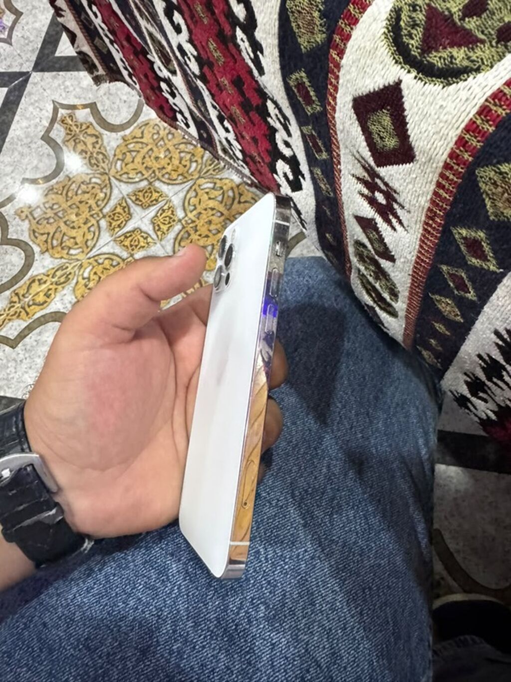 IPhone 12 Pro Max, Ağ, Face ID — Apple iPhone, Digah (3)