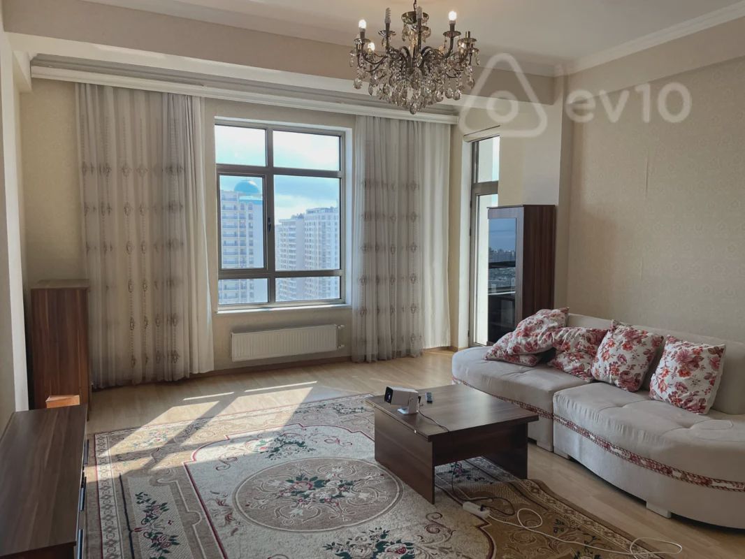 For rent: 3-room apartment (new building), 94 m² — Mənzil, Bakı (3)