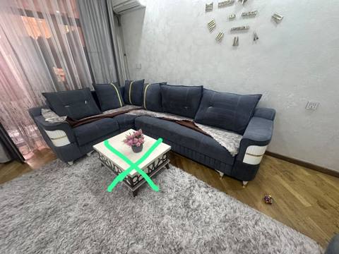 Uqlavoy divan acilir baza var teze kimidi olcu 2x3 qiymet 600 azn — Masazir