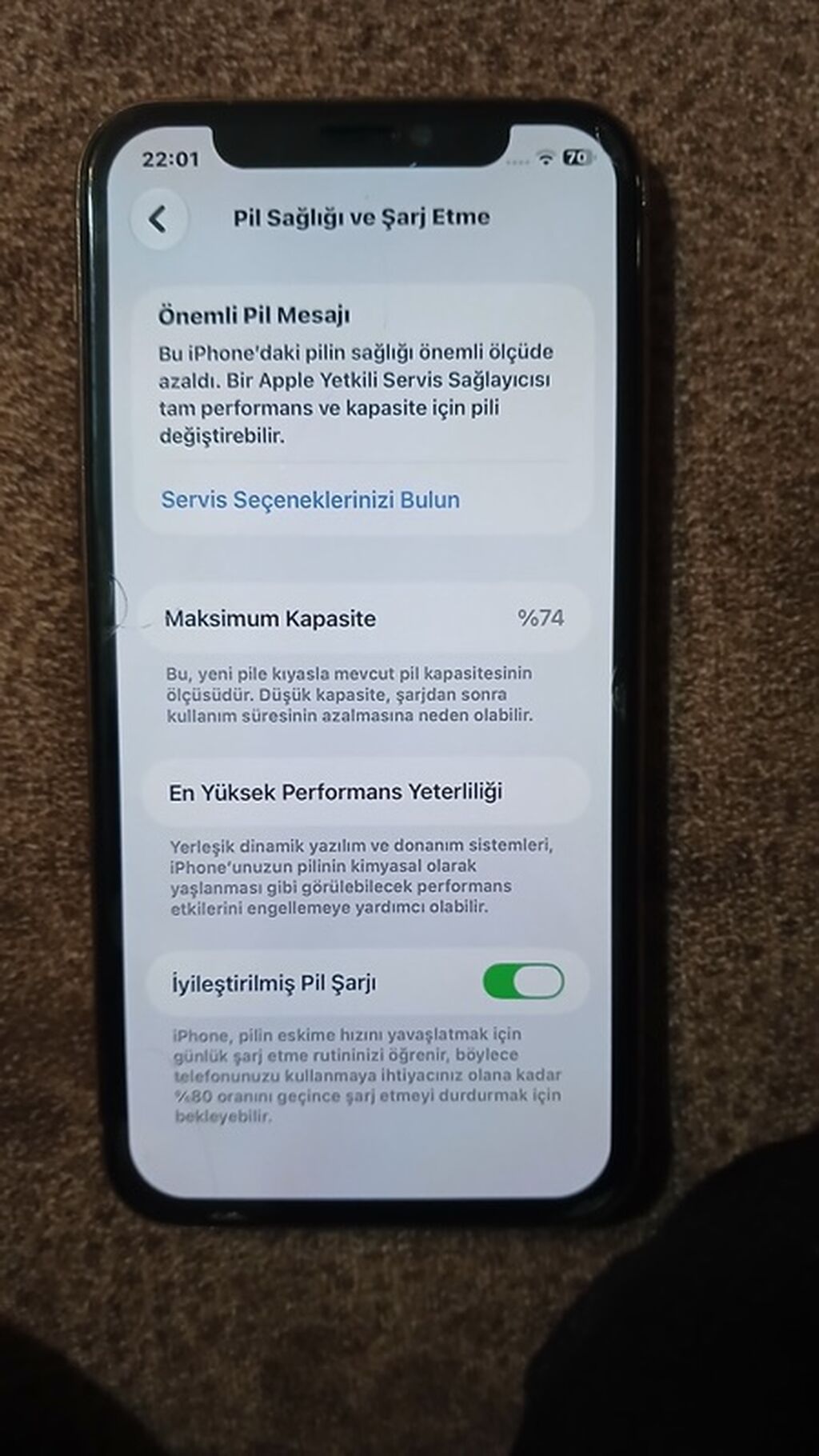 IPhone 11 Pro, 64 GB, Matte Gold, Face ID — Apple iPhone, Lənkəran (4)