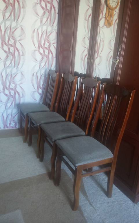 Taxta nahar otağı stulları – 6 ədəd dəst - Material: bərk ağac — Баку