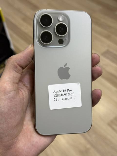 IPhone 16 Pro, 128 GB, Gümüşü, Face ID — Mehdiabad