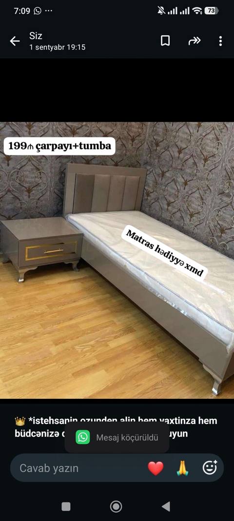 istehsanin ozunden alin hem vaxtinza hem büdcənizə qənaət edin — Yotoqxona mebeli