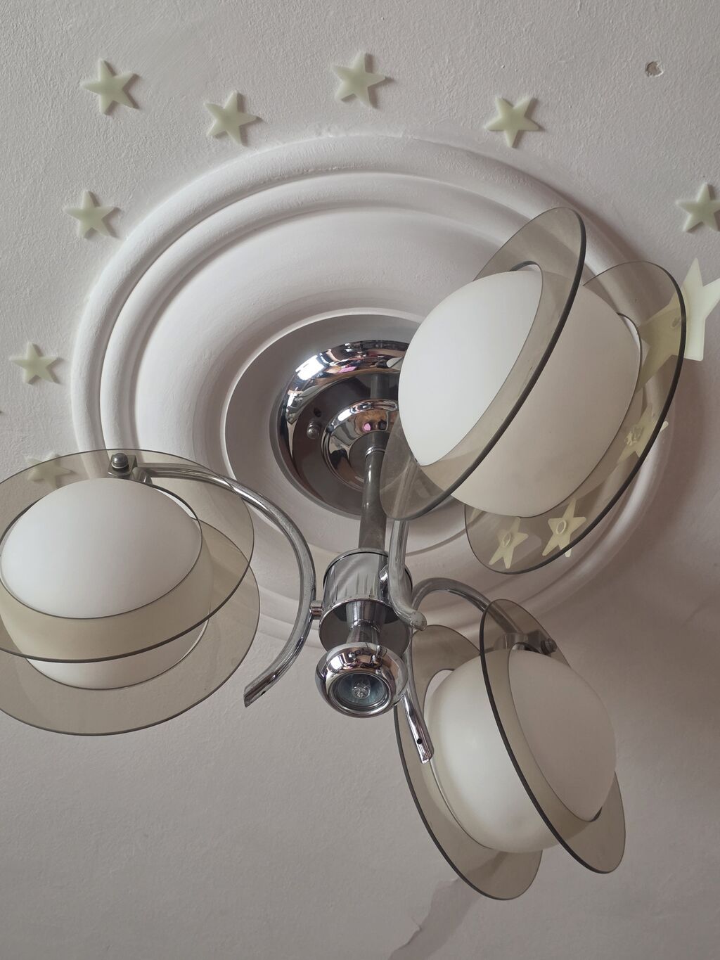 Çılçıraq, 3 lampa, Metal