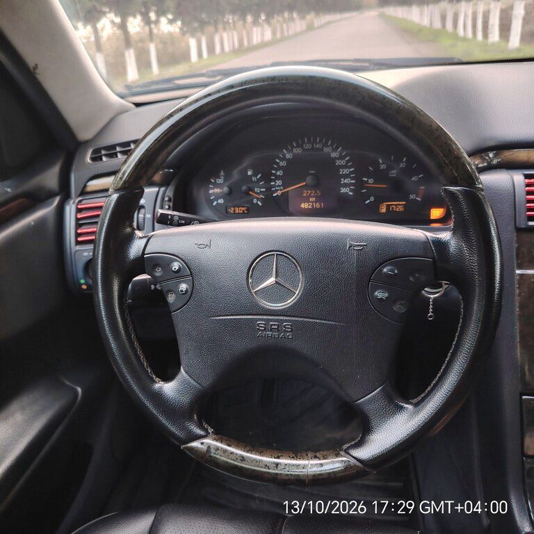 Mercedes E 220, 2.2 L, 2000 il, 482 000 km 77-LU-243 — Avtomobillər, Masallı (5)