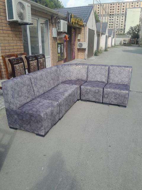 Modul tipli künc divan dəsti - Dizayn: Bənövşəyi-boz rəng — 2 200 ₼ · Хырдалан · Yumşaq mobilya dəstləri Modul tipli künc divan dəsti - Dizayn: Bənövşəyi-boz rəng — Хырдалан