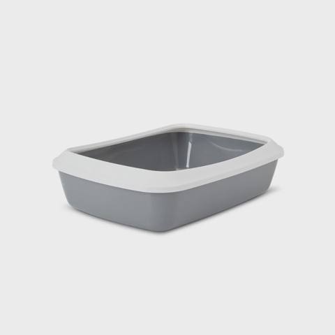 Savic İriz 42 Litter Tray pişik tualeti, boz, 42×30,5×10 sm — 11 ₼ · Баку · Pişiklər Savic İriz 42 Litter Tray pişik tualeti, boz, 42×30,5×10 sm — Баку