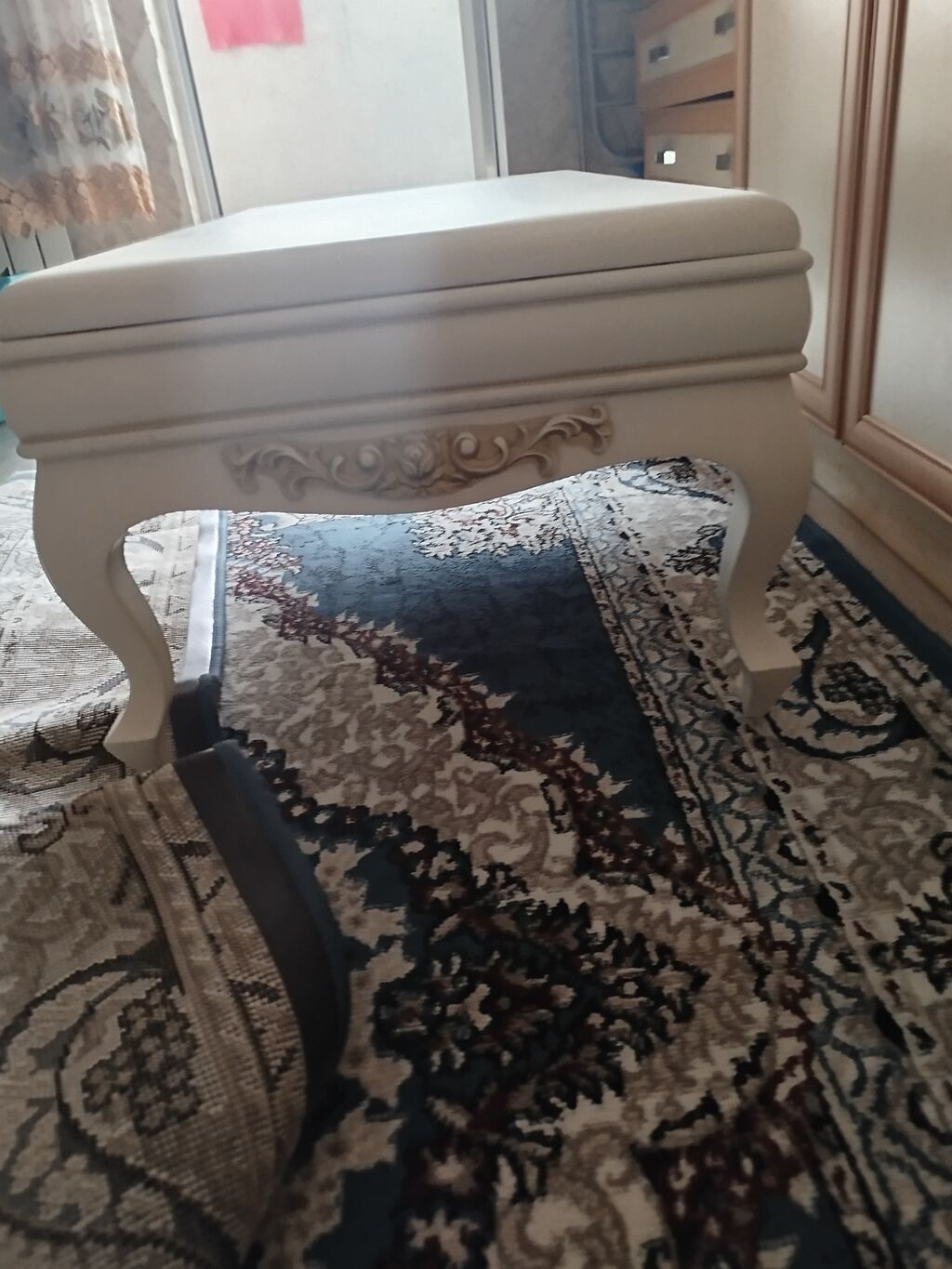 Düz masa, Açılmayan, Təkərsiz, MDF — Jurnal masaları, Saray (2)