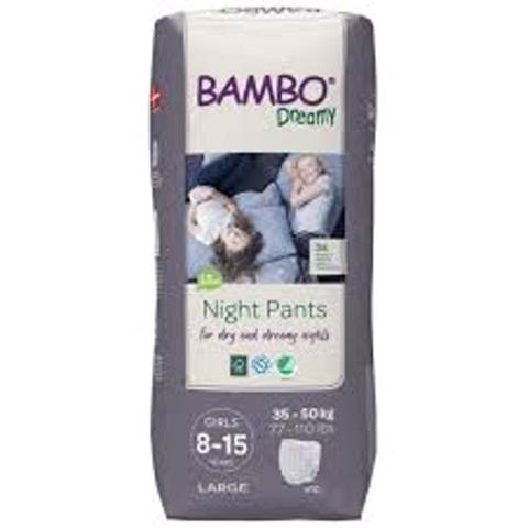 Uşaqlar üçün gecə tuman-bezləri Bambo Dreamy, 35-50 kq, 10 əd — Bakı
