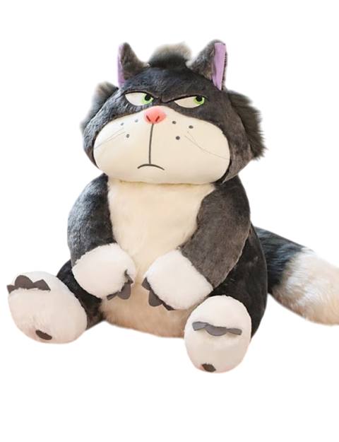 Yumşaq oyuncaq LC-1653, Lucifer, boz, 35 sm, 3+ yaş — Uşaqlar üçün hər şey