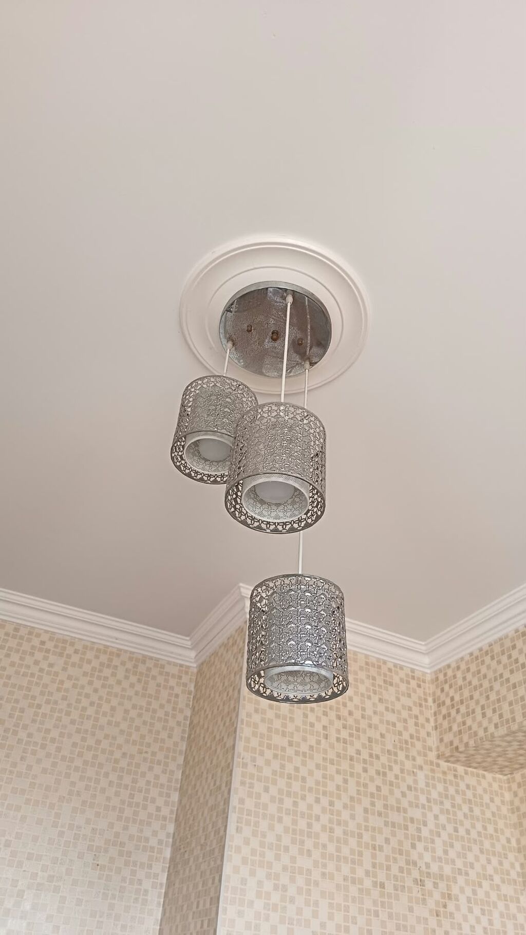 Çılçıraq, 3 lampa, Metal — Tavan is?qlar? v? cilc?raqlar, Bakı