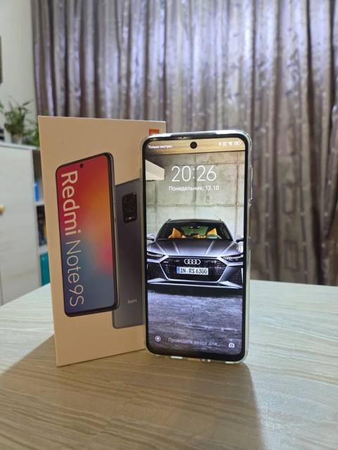Redmi Note 9S, 128 GB, rəng - Ağ, Zəmanət — Sumgayit