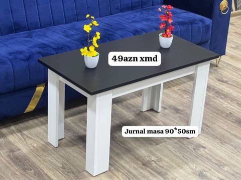 Düz masa, Açılmayan, Təkərsiz, Sadə laminat, Zəmanətsiz — 49 ₼ · Baku · Jurnal masaları Düz masa, Açılmayan, Təkərsiz, Sadə laminat, Zəmanətsiz — Baku