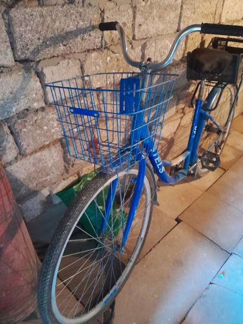 Şəhər/bağ üçün praktik velosiped - Rəng: mavi - Çərçivə: alçaq — 80 $ · Дигях · Yol velosipedləri Şəhər/bağ üçün praktik velosiped - Rəng: mavi - Çərçivə: alçaq — Дигях