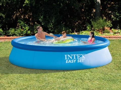 Şişmə hovuz Intex 28106, göy, 244x61 sm, 1942 l — Baku