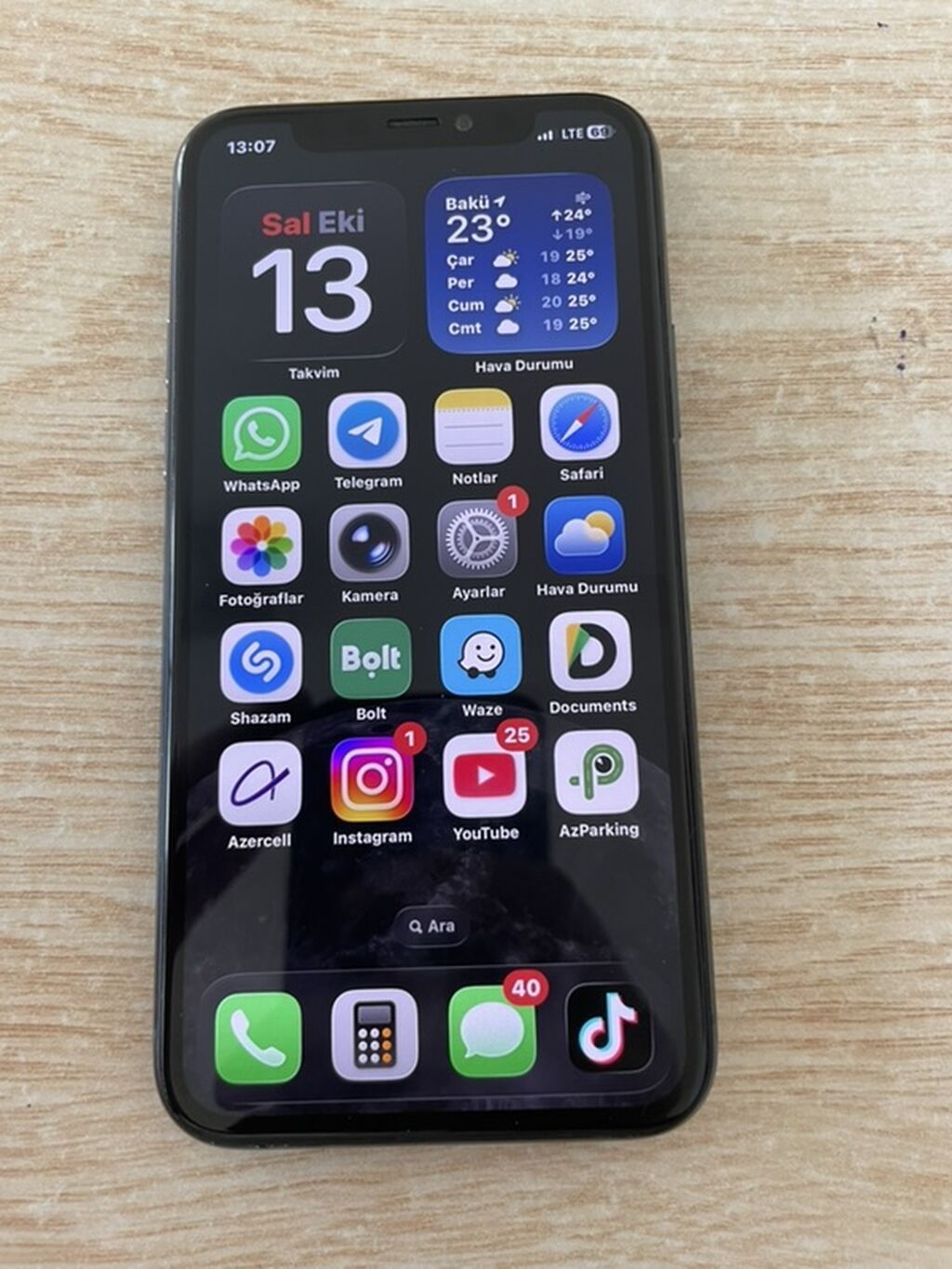 IPhone 11 Pro, 64 GB, Yaşıl, Face ID — Apple iPhone, Bakı (4)