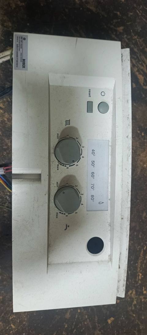 Bosch qaz kombisi üçün ön idarəetmə paneli (elektron modul və korpus) — Bakı