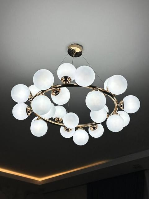 Çılçıraq, 10 və daha çox lampa, Metal — 200 ₼ · Новханы · Tavan is?qlar? v? cilc?raqlar Çılçıraq, 10 və daha çox lampa, Metal — Новханы