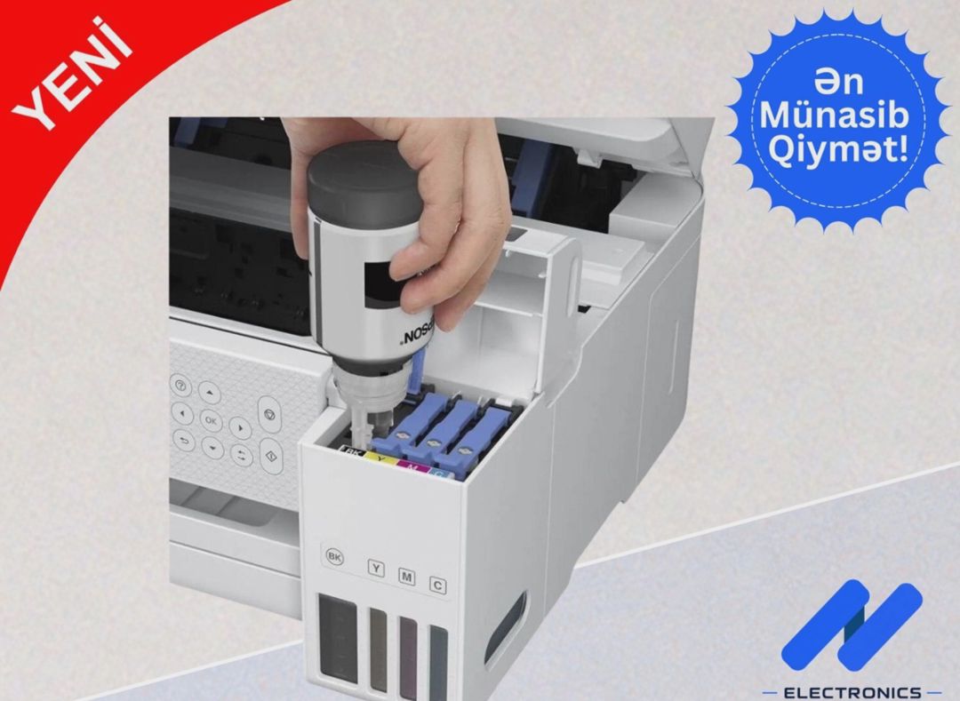 Printer Epson L4260 3in1 Wi-Fi White — Printerləri, Bakı (2)