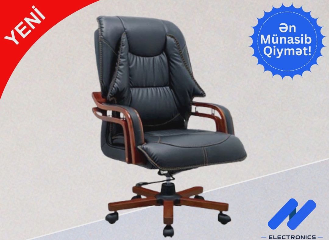Ofis kreslosu Qara rəng — Ofis mebeli, Bakı