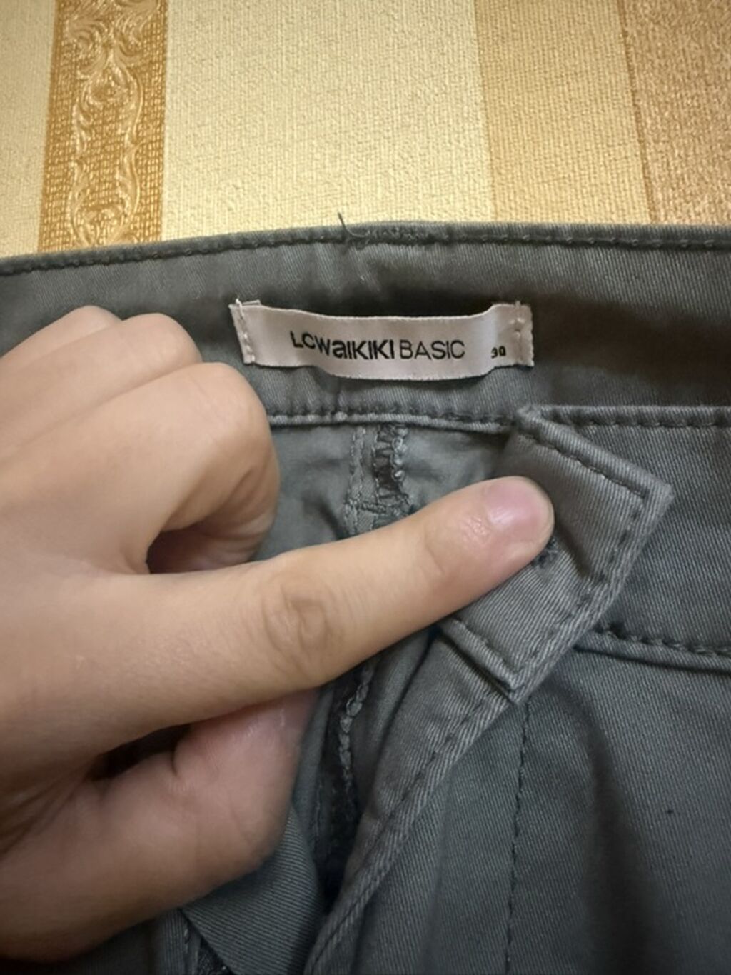 LC Waikiki Basic kişi şalvarı - Model: Klassik kəsimli, düz balaq — Şalvar, Bakı (3)