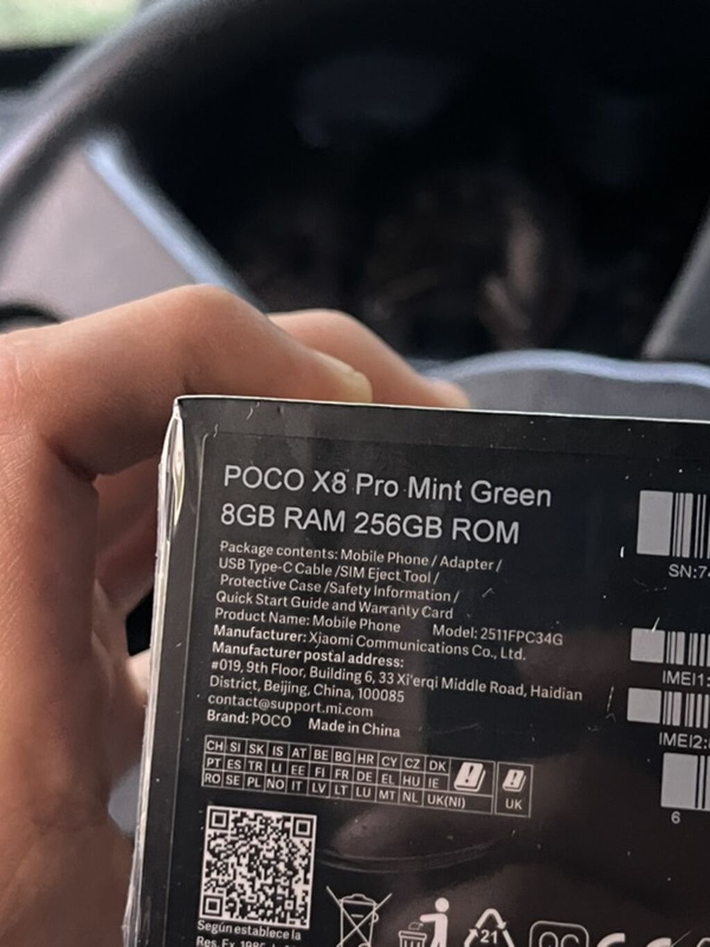 Poco X8 Pro, 256 GB, rəng - Yaşıl, Zəmanət — Xiaomi, Bakı (2)