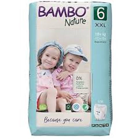 Uşaqlar üçün tuman bezlər Bambo Nature 6, 15+ kq, 18 əd — Bakı