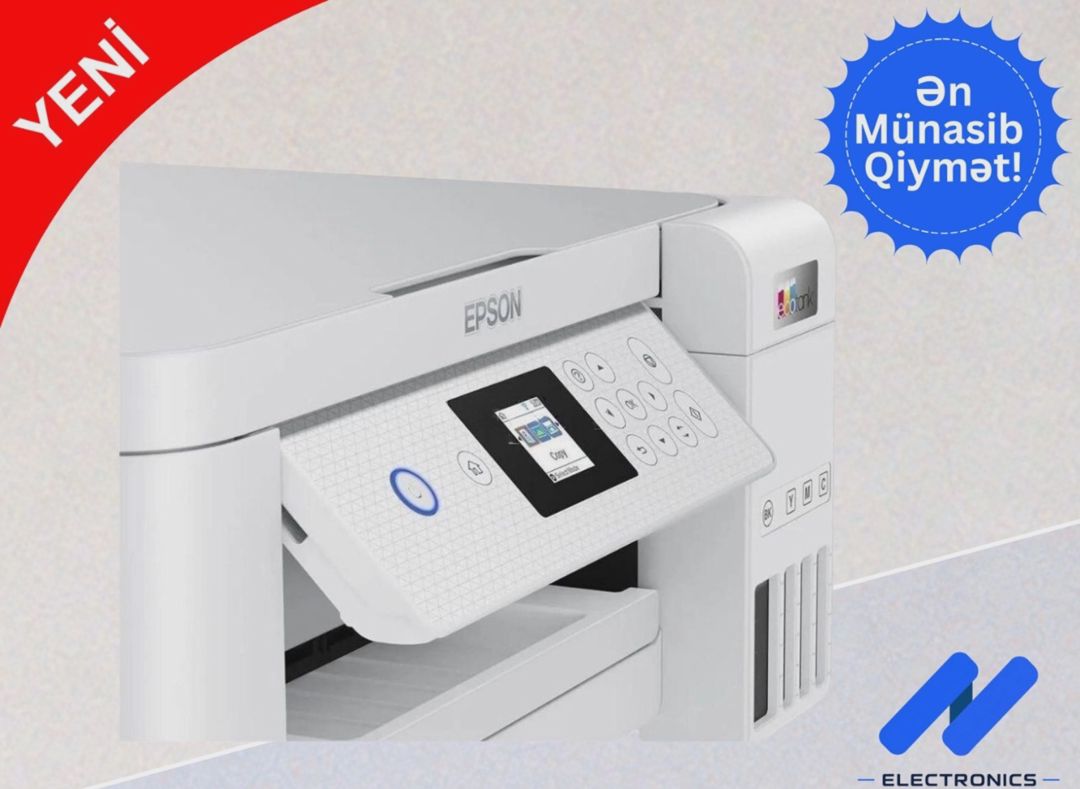 Printer Epson L4260 3in1 Wi-Fi White — Printerləri, Bakı (3)